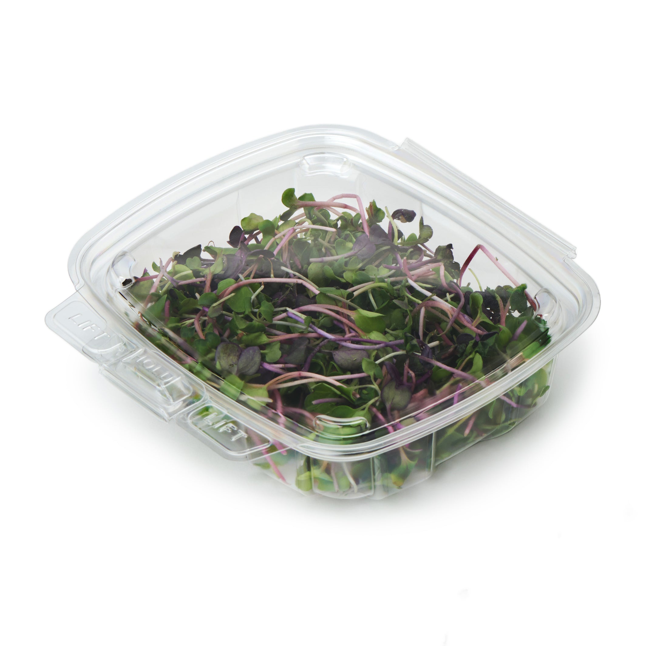 GoodGuard™ Multipurpose Clamshell Package, Crystal Clear, PLA, 270/Case