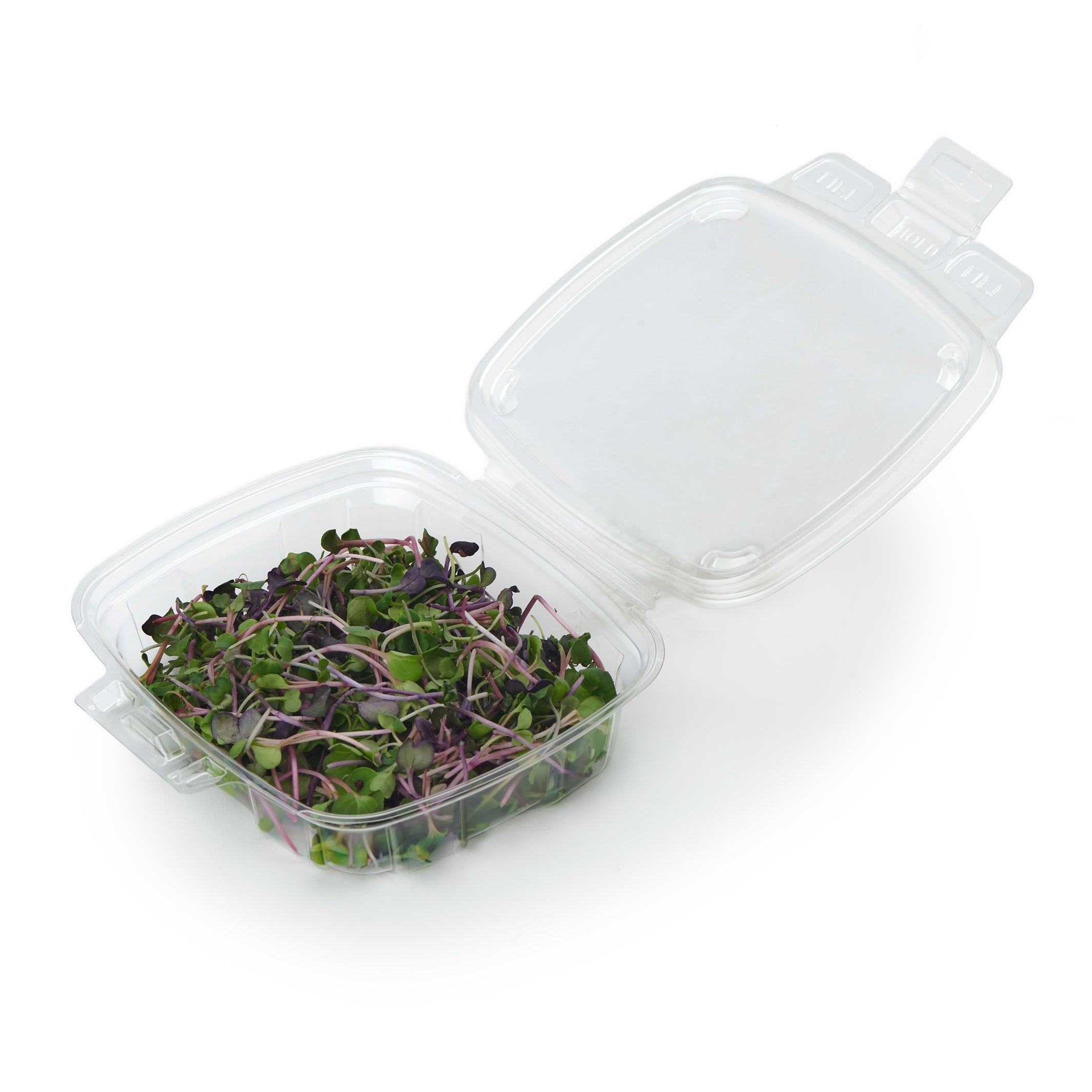 GoodGuard™ Multipurpose Clamshell Package, Crystal Clear, PLA, 270/Case