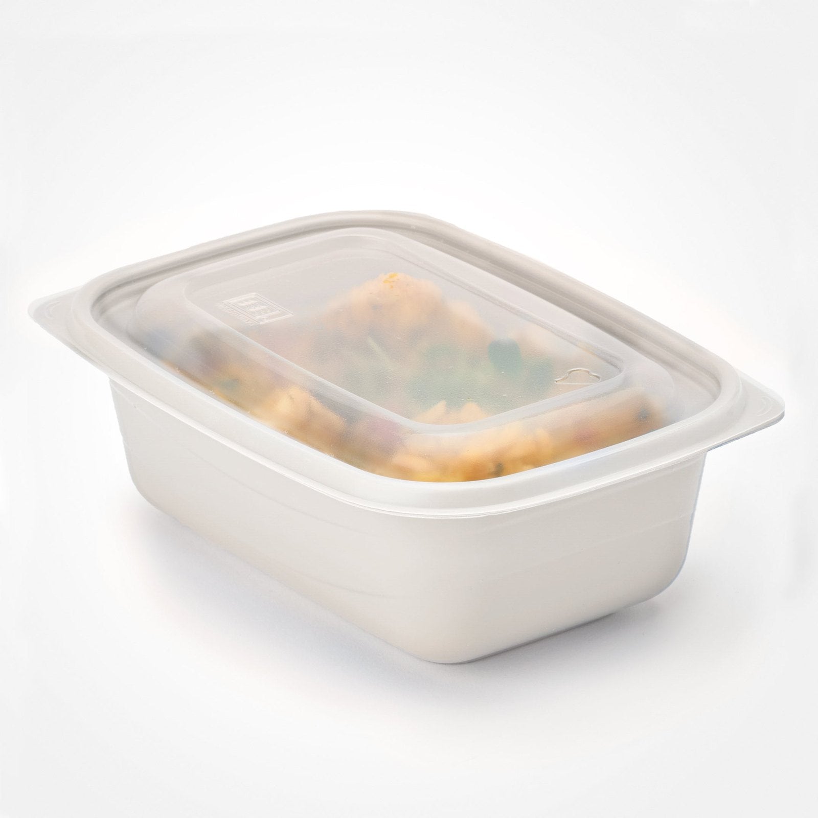32 oz. GoodToGo™ Microwavable Container, Stone, CPLA, 450/Case