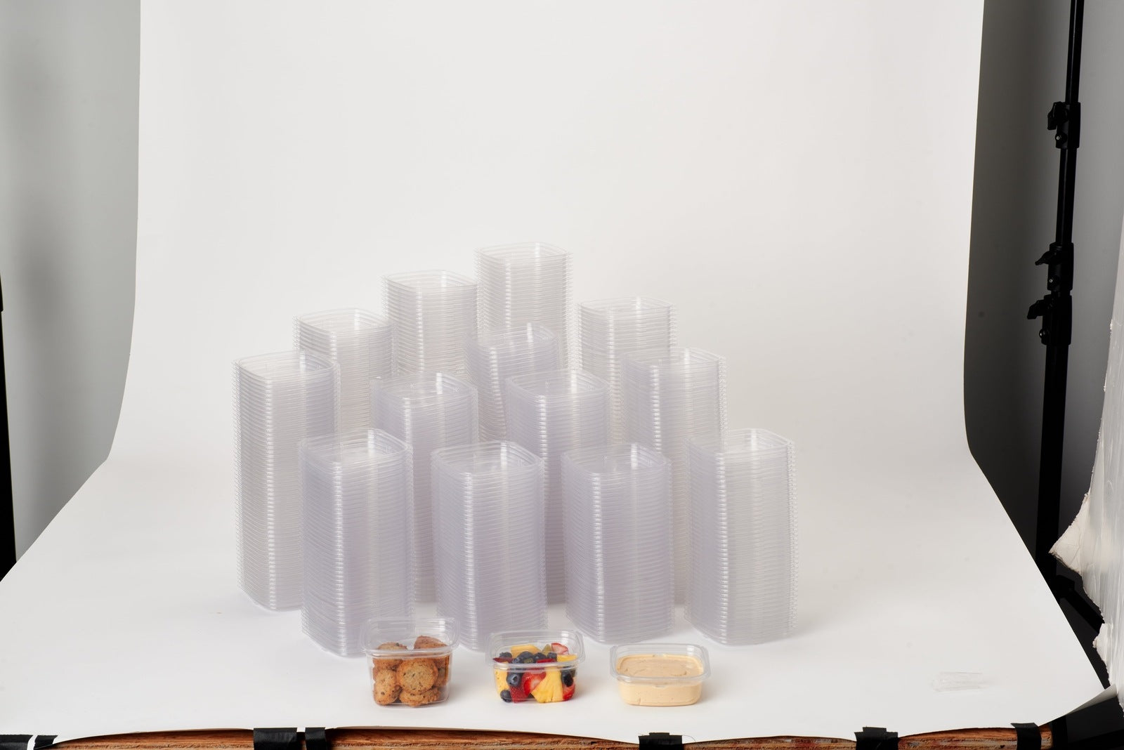 Lid for 8, 12, 16 and 24 oz. Deli Containers, Crystal Clear, PLA, 675/Case