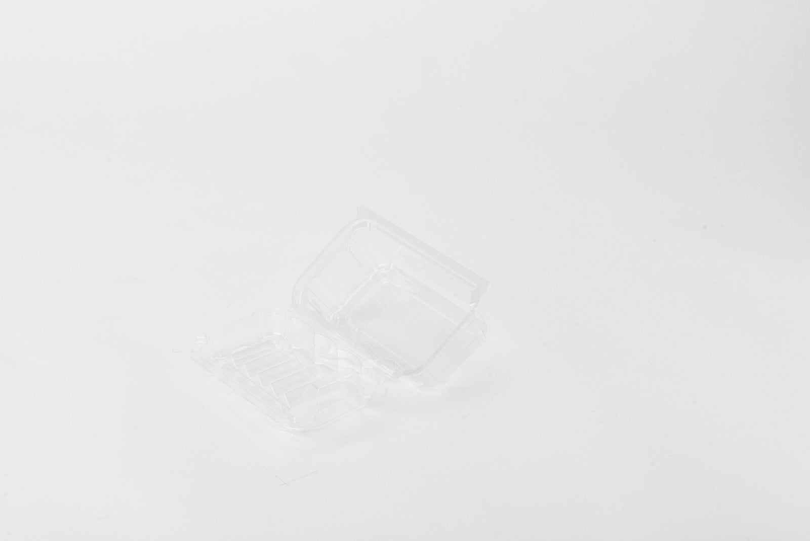 Single Row 6-pack 2.75" Cookie & Bar Tiered Display Package, Crystal Clear, PLA, 275/Case