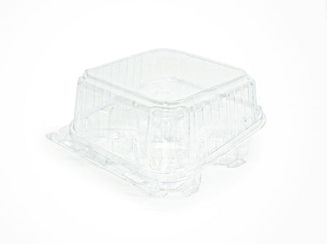 4-pack 3" Classic Cupcake & Muffin Package, Crystal Clear, PLA, 350/Case