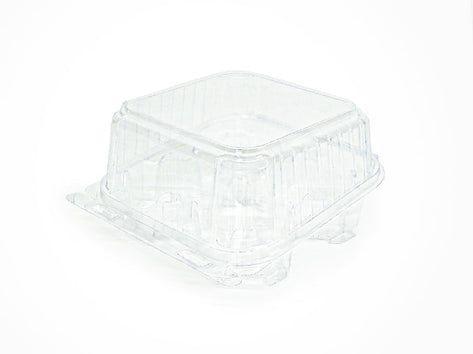 4-pack 3" Classic Cupcake & Muffin Package, Crystal Clear, PLA, 350/Case