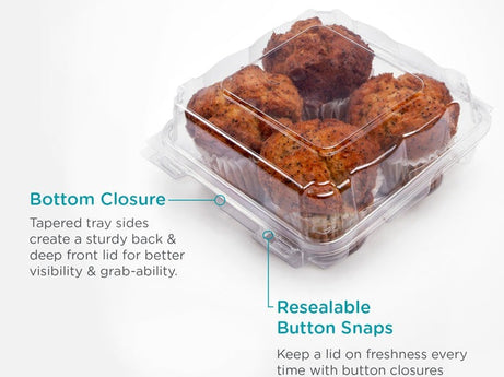 4-pack 2.75" Classic Muffin Package 0216