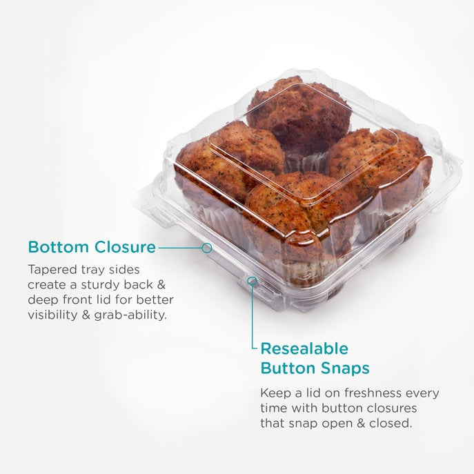 4-pack 2.75" Classic Muffin Package 0216
