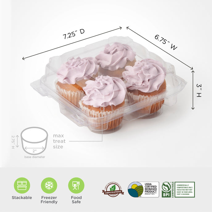 4-pack 2.75" Classic Muffin Package 0216