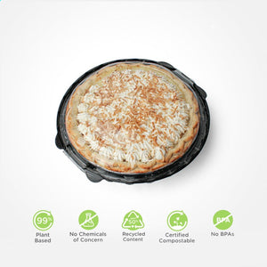 Simply Secure™ 8" Pie Package with 1.25” Domed Lid