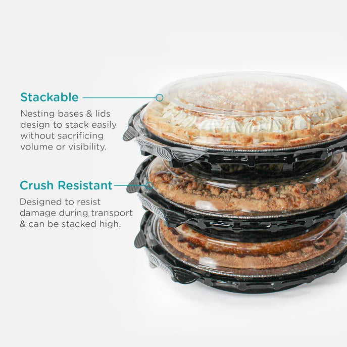 Simply Secure™ 8" Pie Package with 1.25” Domed Lid