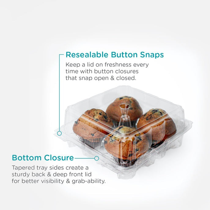 4-pack 3.25" Mega Cupcake & Muffin Package 0914