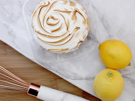 Simply Secure Single 2.5" Dessert Package, Crystal Clear, PLA, 162/Case