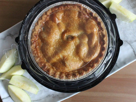 Simply Secure Domed Lid for BXX01742 Pie Base, Crystal Clear, PLA, 200/Case