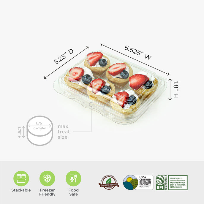 6-pack 1.75" Macaron & Treat Package -7066, 250/Case