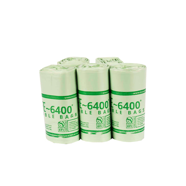 20x22" COMPOSTABLE BIN LINER, 0.6 MIL