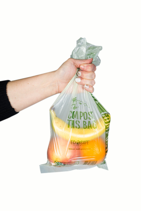 12×19″ Compostable Produce Bag, MEDIUM -FLAT SEAL