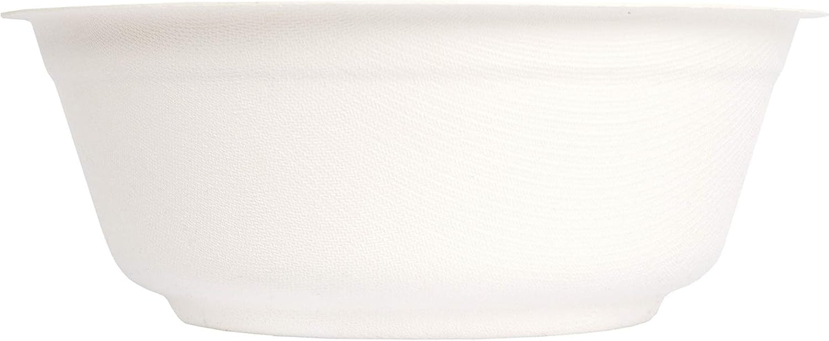 Eco-Rootz 32 Oz Molded Fiber Round Bowl, 500 Count Case