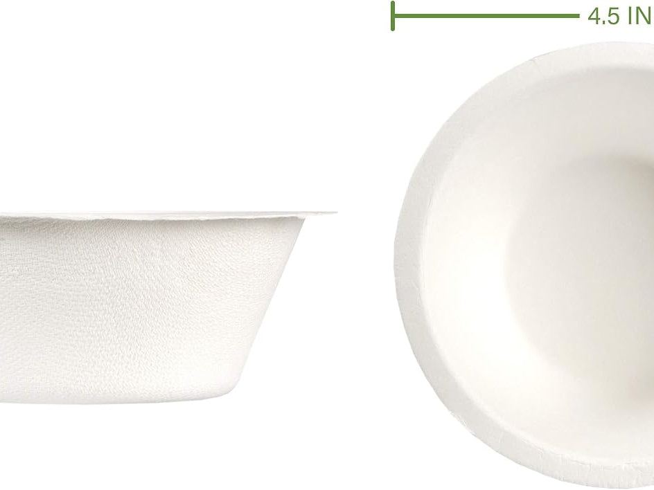 Eco-Rootz 7 Oz Molded Fiber Round Bowl, 600 Count Case
