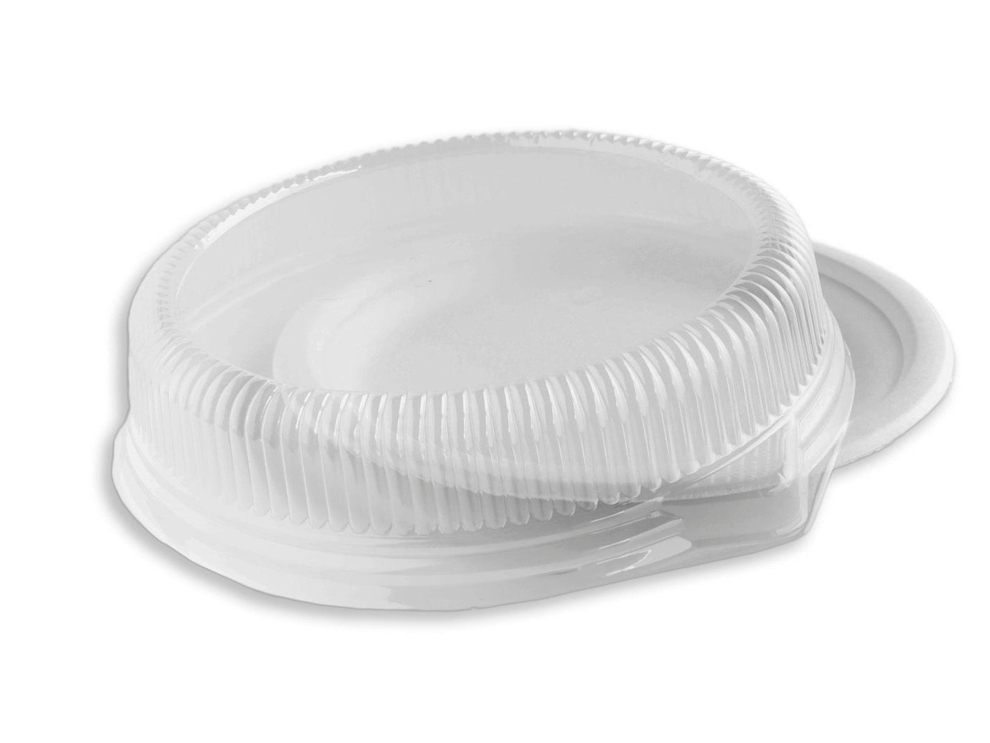 Eco-Rootz 9 Inch Molded Fiber Round Heavy Weight Plate, 125 Count Case - packaging view
