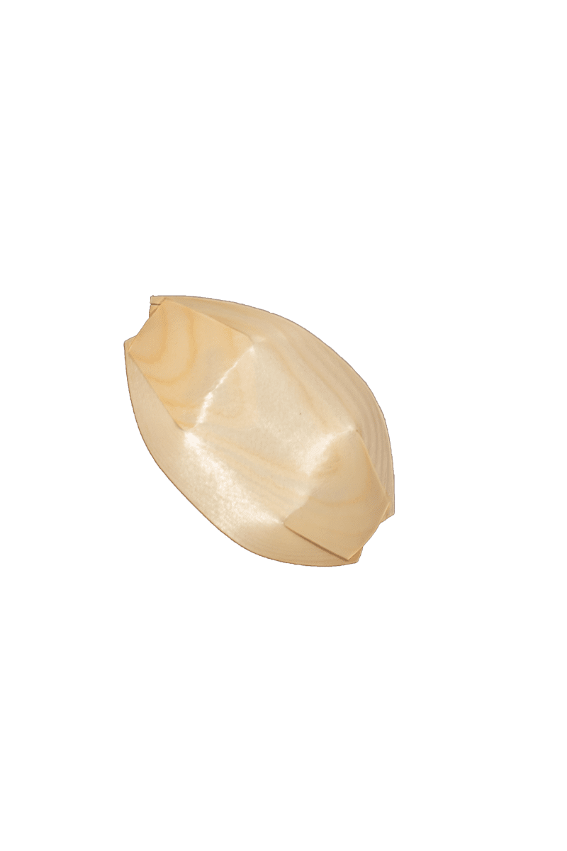 ECO² ® 5” WOODEN BOAT 100 COUNT