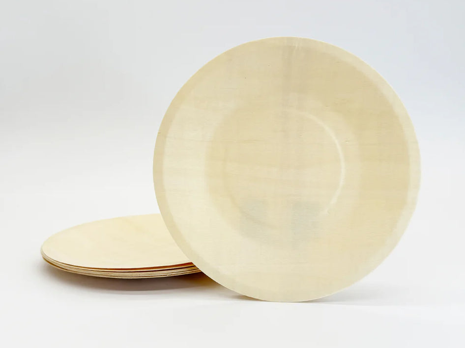 8.5 Inch VerTerra Round Plates - 300 pcs