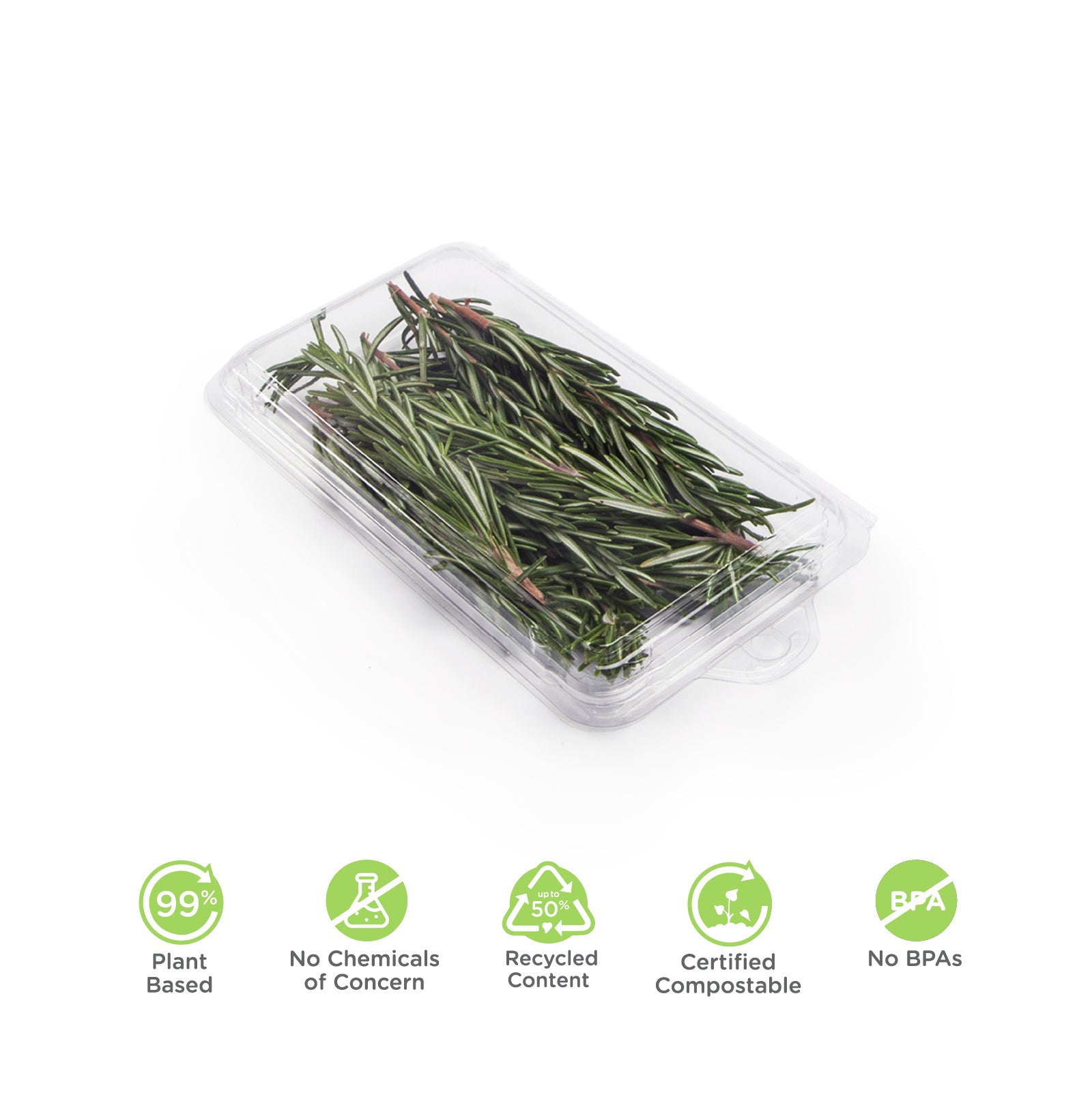 0.75 - 1 oz. Hanging Fresh Herb & Microgreen Package 0409 *