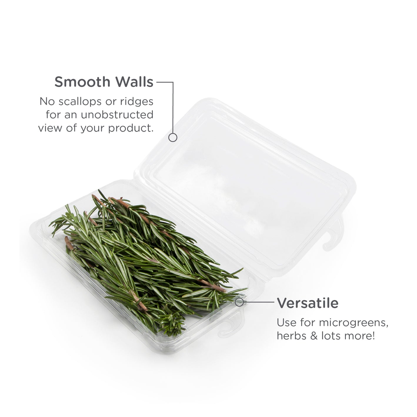 0.75 - 1 oz. Hanging Fresh Herb & Microgreen Package 0409 *