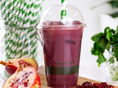 16-Ounce Vegware PLA Clear Cold Cup, 96 Series,1000-Count Case