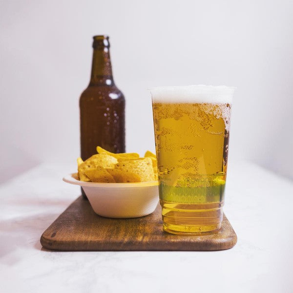 Vegware Plant-based Compostable PLA Cold Cup, 96-Series Case of 1000