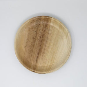 10-inch Round Palm Leaf Plate, 200 Count