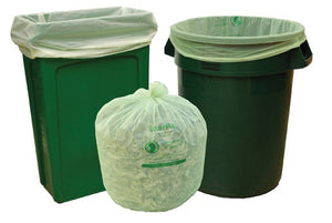 33 Gallon Compostable Trash Liners - 200 Count