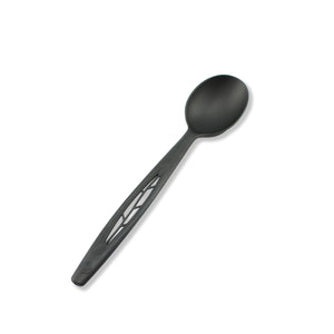 6.5" Heavy Duty Cutlery, Indv. Wrapped Spoon, Black, 750-Count Case