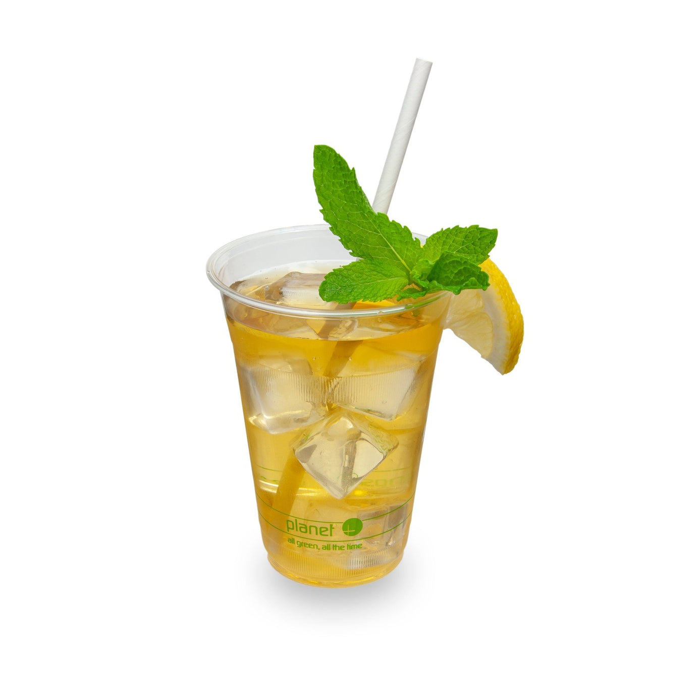 7.75 Inch Individually wrapped Clear PLA Giant Straw - 2000 pcs 4/500s