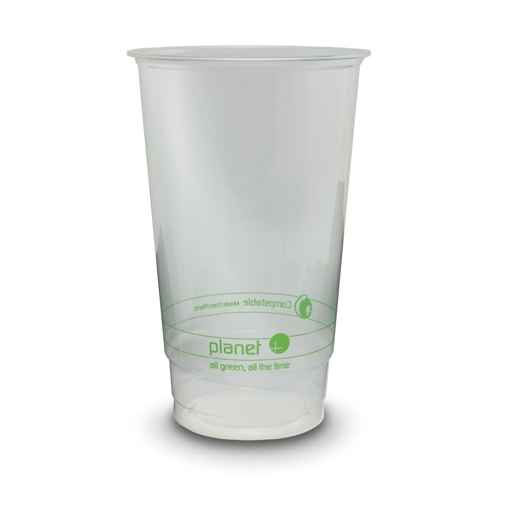 24-Ounce PLA Clear Cold Cup, 1000-Count Case