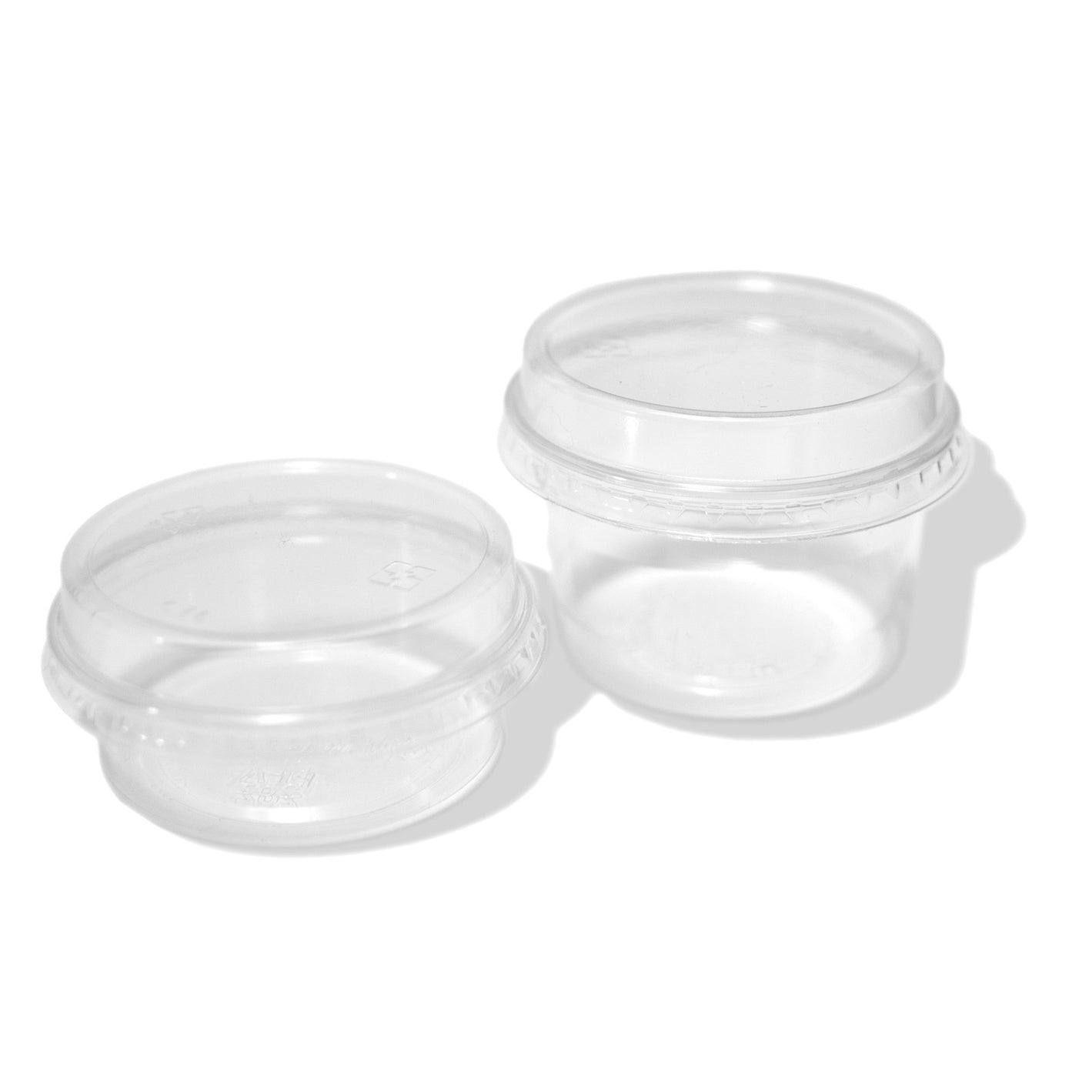 PLA Clear Souffle Lid 2/4 oz.