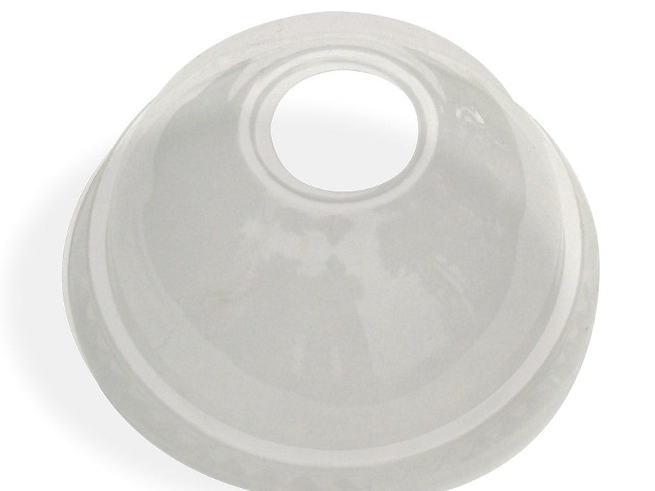 Dome Style PLA Lids for 9/12/16/20/24-Ounce Clear Cold Cups, 1000-Count Case