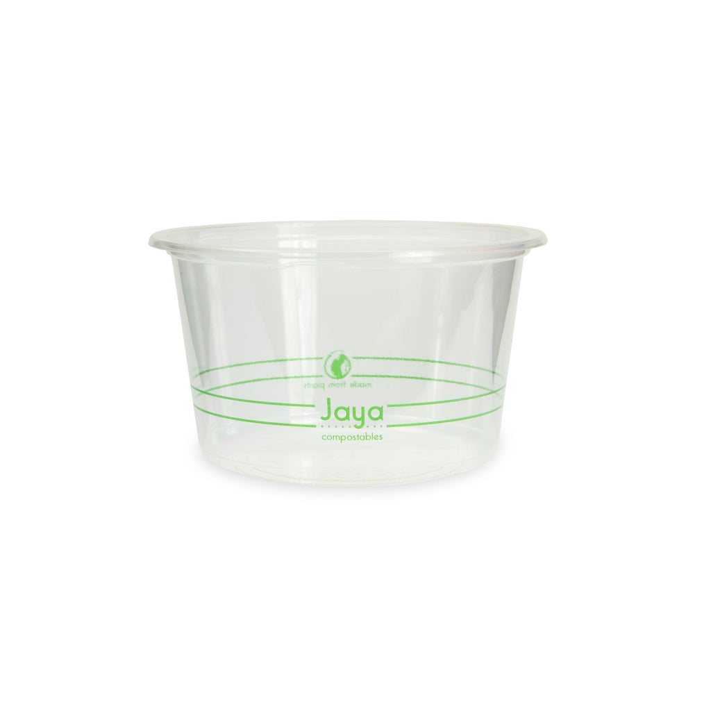 16-Ounce Clear PLA Round Deli Container,600-Count Case
