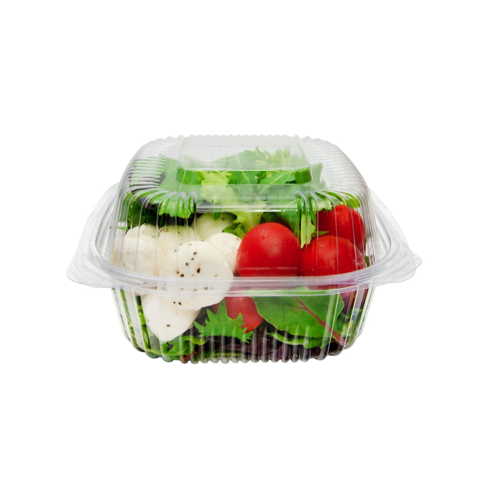 6x6 Clear Plastic Clamshell, Durable Packaging PXT600