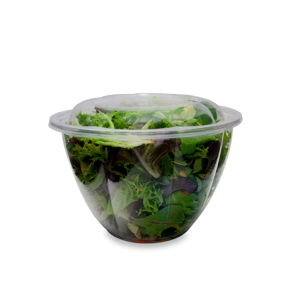 48-Ounce Clear PLA Salad Bowl,300-Count Case